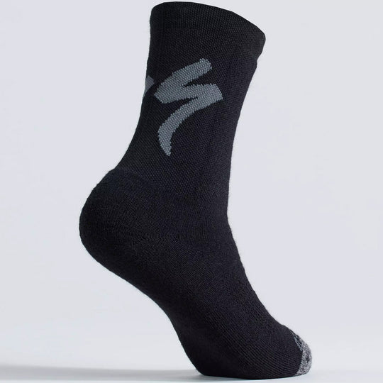 Specialized Merino Deep Winter Tall Logo socks - Black