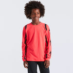 Specialized Trail Youth long sleeves jersey - Red