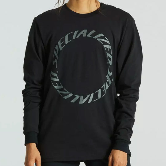 T-Shirt mangas largas Specialized Twisted - Negro
