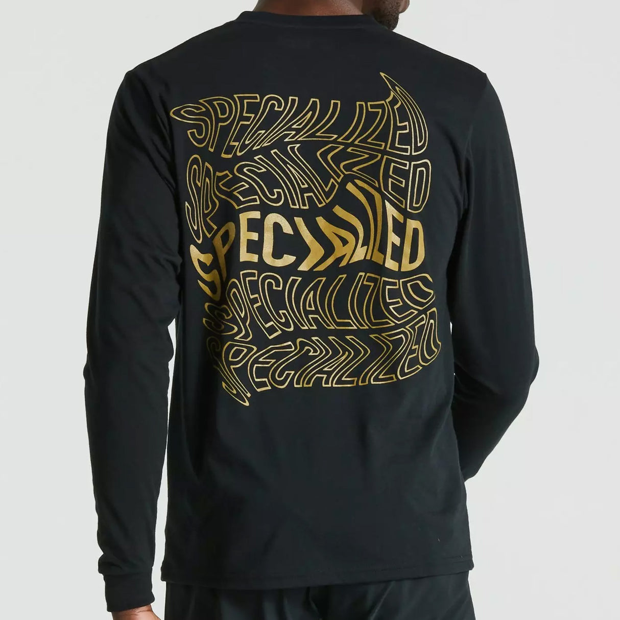 T-Shirt maniche lunghe Specialized Warped - Nero - H