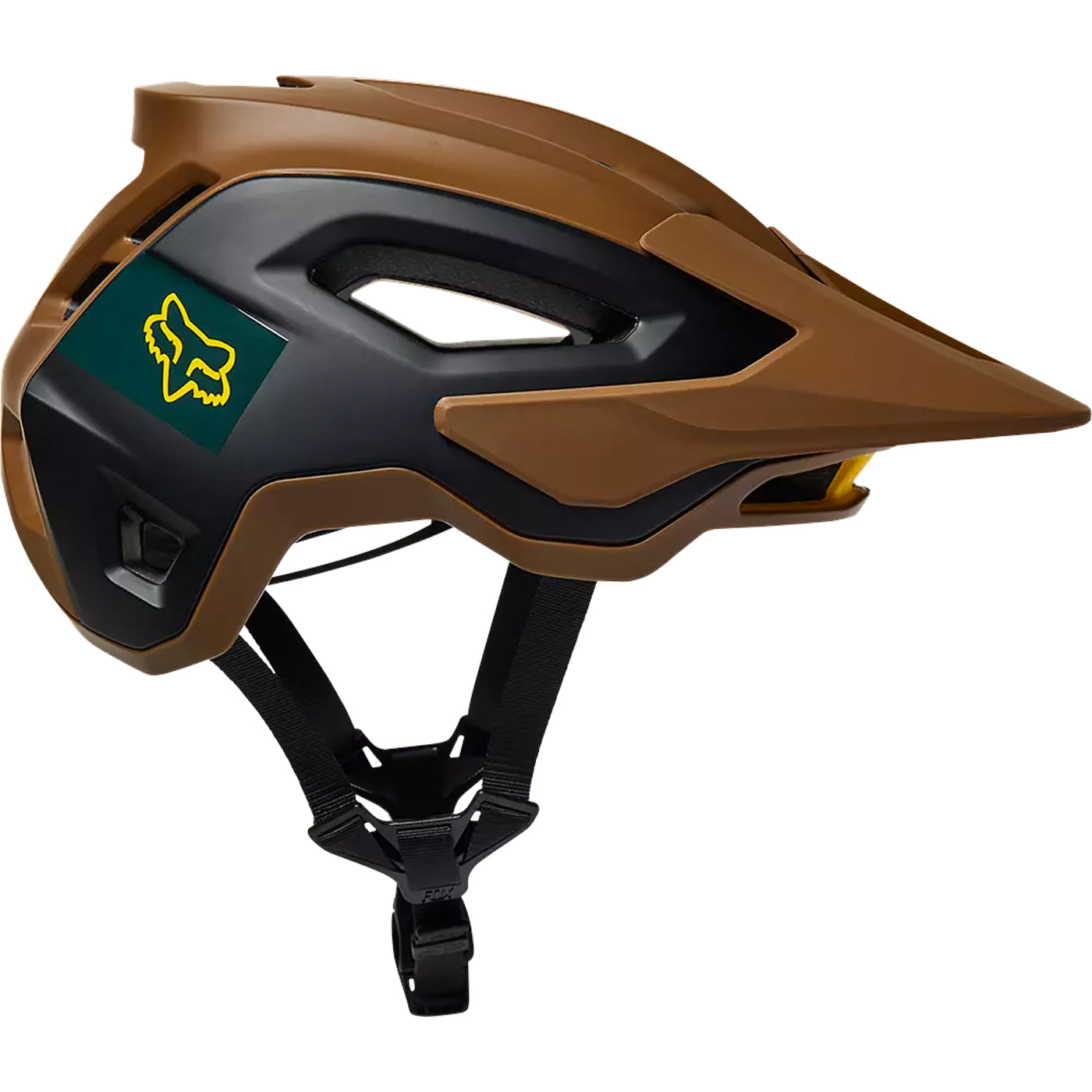 Fox Speedframe Pro Mips Blocked helmet - Brown
