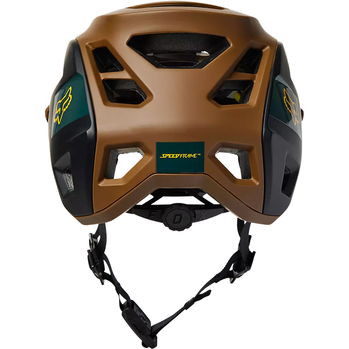 Casco Fox Speedframe Pro Mips Blocked - Marrone - C