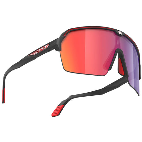 Occhiali Rudy Spinshield Air - Black Multilaser Red - G