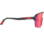 Rudy Spinshield Air sunglasses - Black Multilaser Red