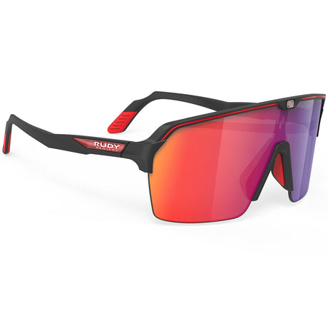 Occhiali Rudy Spinshield Air - Black Multilaser Red - F