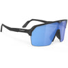 Rudy Spinshield Air sunglasses - Black Multilaser Blue