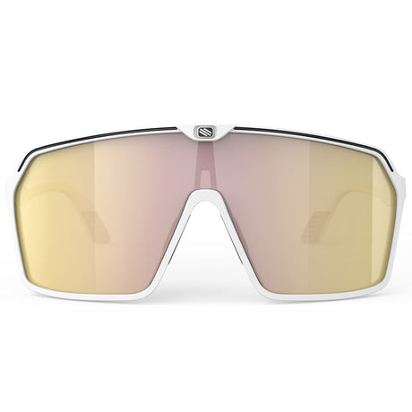 Occhiali Rudy Spinshield - White Matte - Rp Optics Multilaser Gold