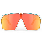 Occhiali Rudy Spinshield - White Water Multilaser Orange - E
