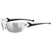 Uvex Sportstyle 211 sunglasses - White Black Mirror Silver