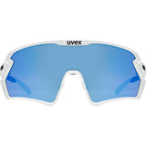Occhiali Uvex Sportstyle 231 2.0 - White matt Mirror blue - Q
