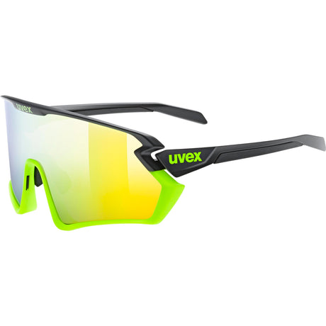 Occhiali Uvex Sportstyle 231 2.0 - black yellow matt mirror yellow - B
