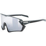 Uvex Sportstyle 231 2.0 glasses - black grey matt mirror silver