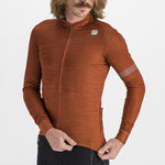 Sportful Supergiara Thermal long sleeve jersey - Orange