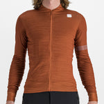 Sportful Supergiara Thermal long sleeve jersey - Orange