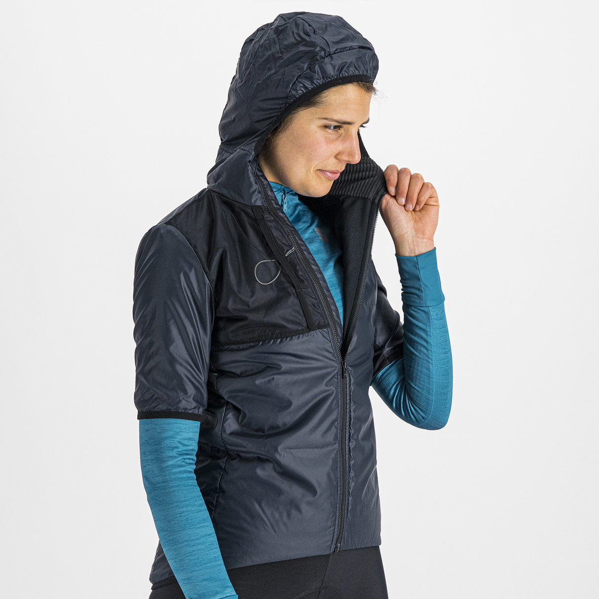 Maglia donna Sportful Supergiara Puffy - Blu scuro - D