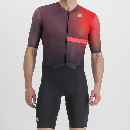 Mono Sportful Bomber Suit - Negro violeta