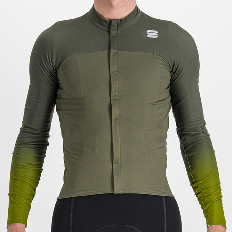 Maglia maniche lunghe Sportful Bodyfit Pro - Verde scuro - O