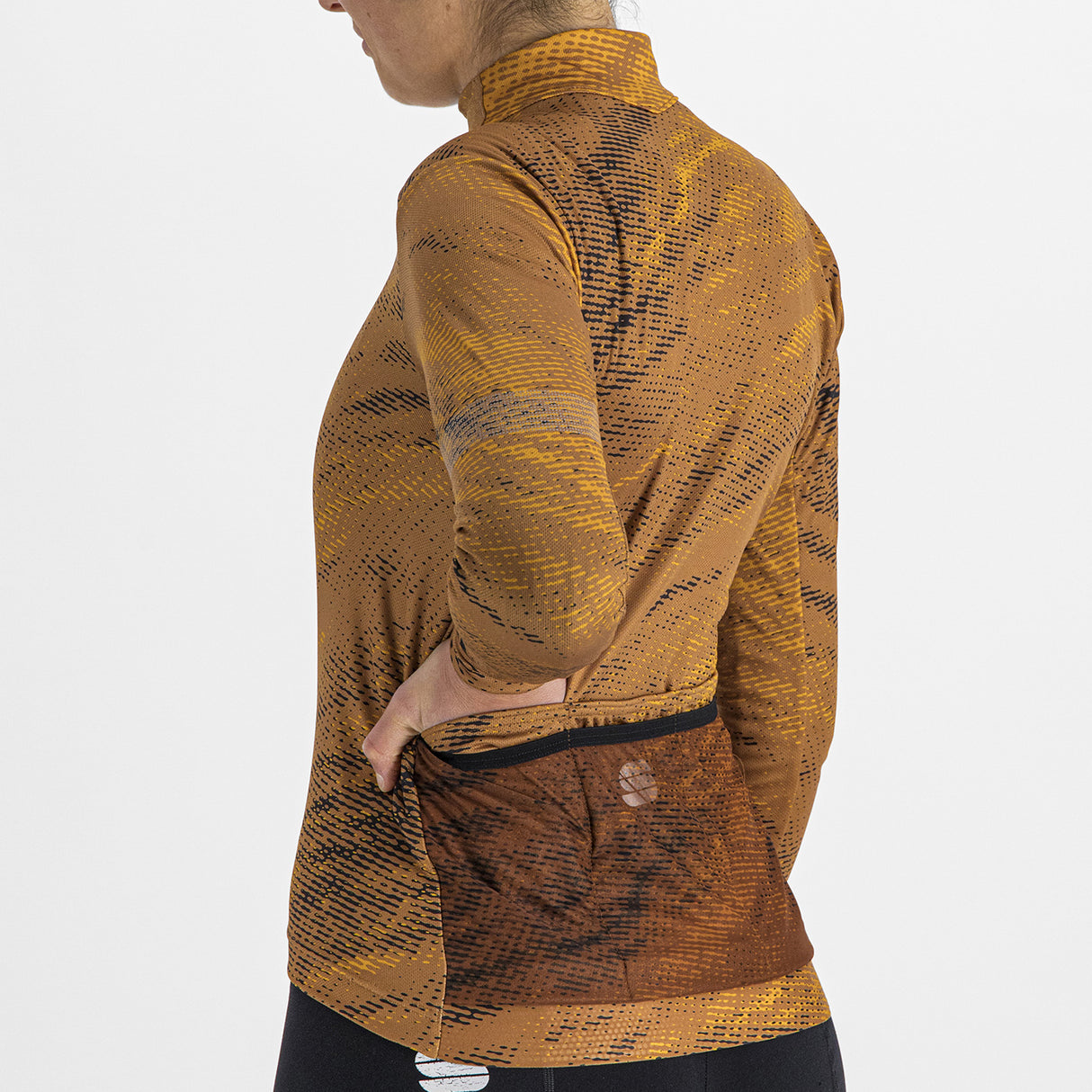 Maglia donna maniche lunghe Sportful Cliff Supergiara - Oro - G