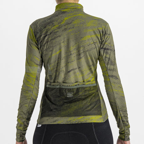Maglia donna maniche lunghe Sportful Cliff Supergiara - Verde - F