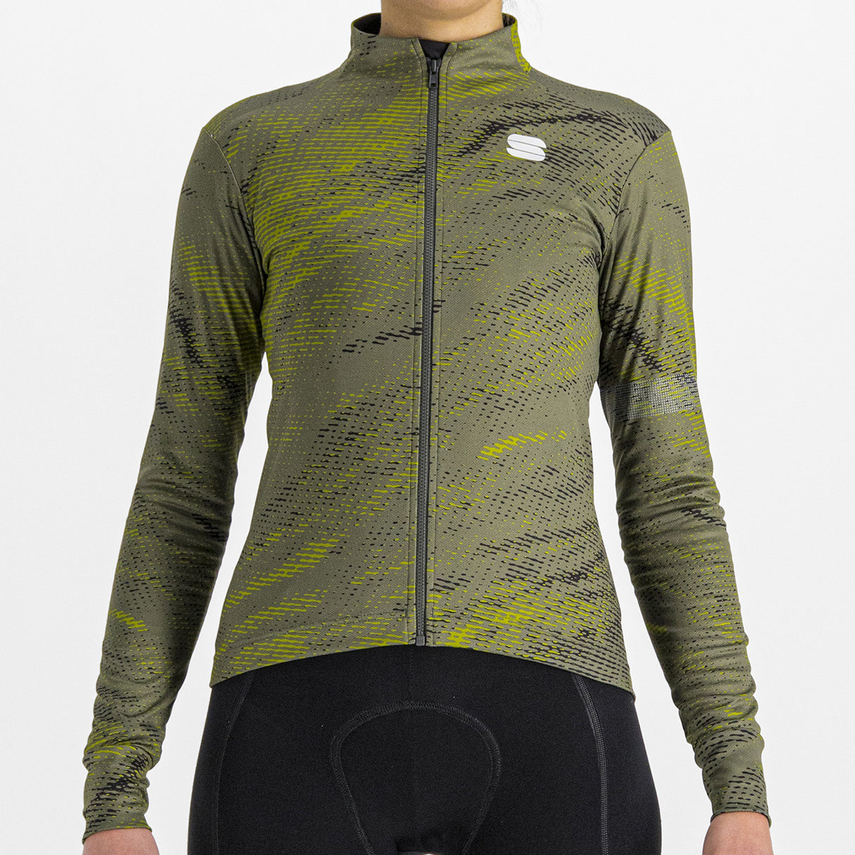 Maglia donna maniche lunghe Sportful Cliff Supergiara - Verde - E