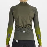 Maglia donna maniche lunghe Sportful Bodyfit Pro Thermal - Verde - C