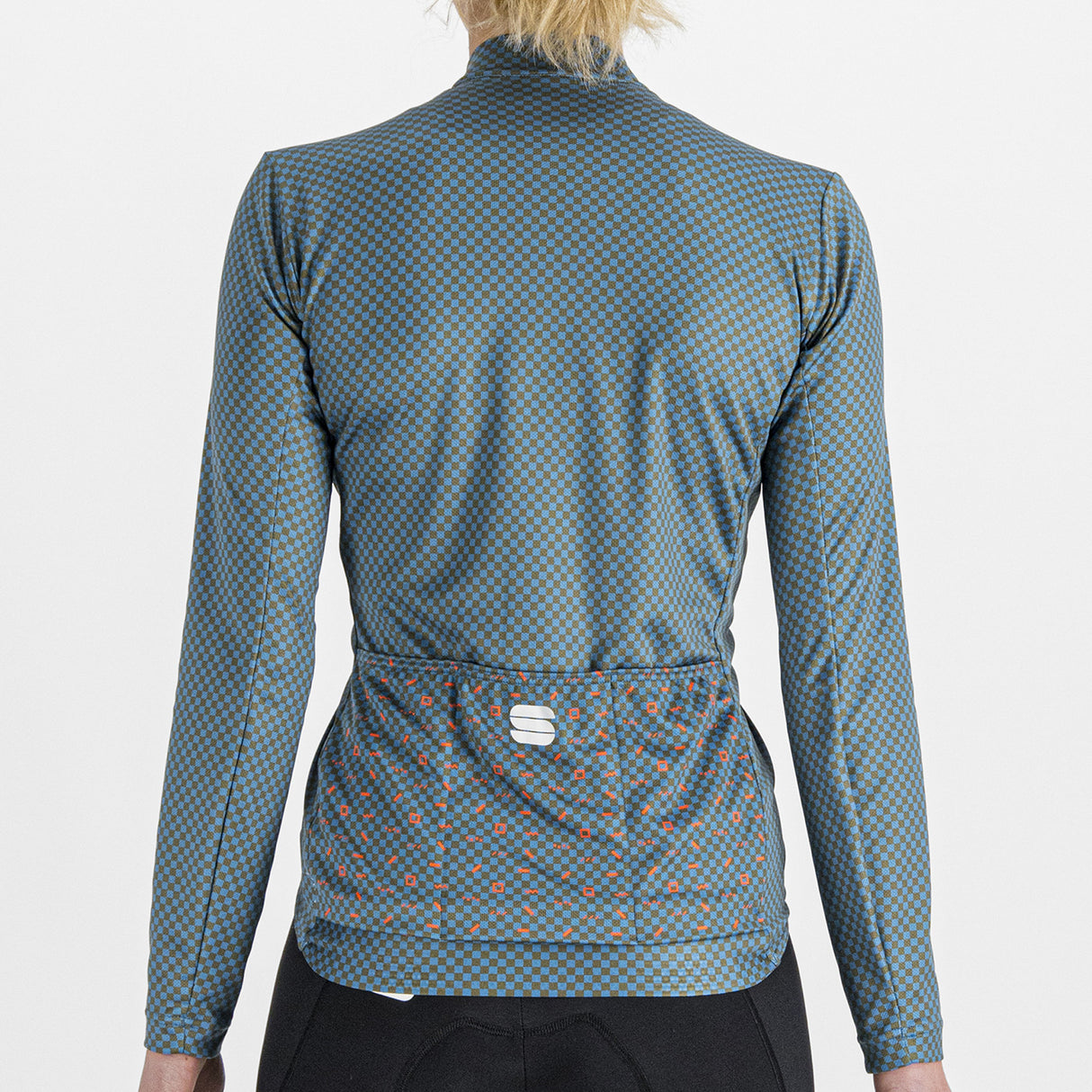 Maglia donna maniche lunghe Sportful Checkmate - Blu - A