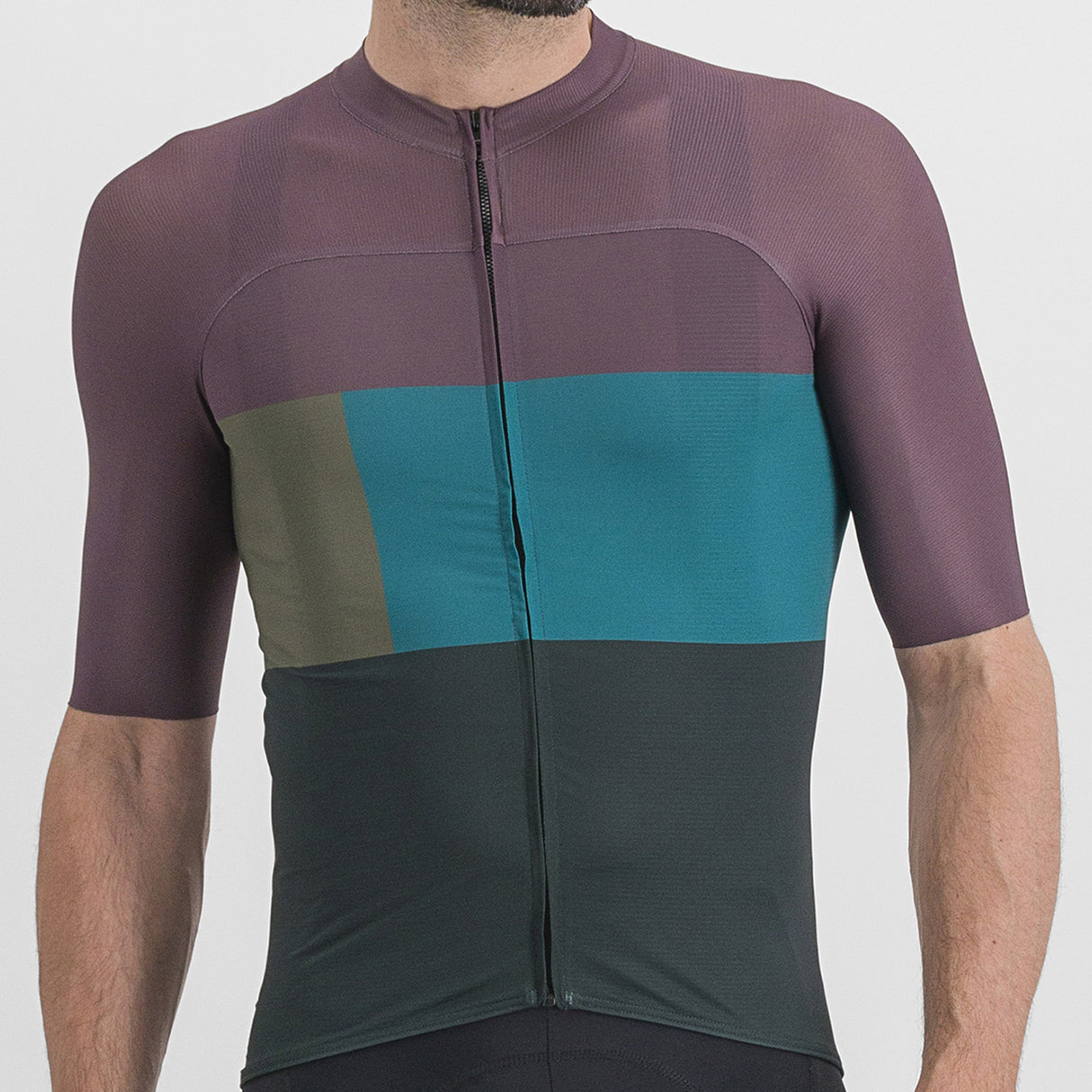 Maglia Sportful Snap - Viola verde - L