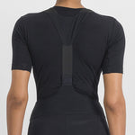 Camiseta interior mujer Sportful Merino Layer Tee - Negro