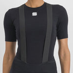Camiseta interior mujer Sportful Merino Layer Tee - Negro