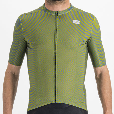 Maglia Sportful Checkmate - Verde - F