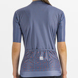 Maglia donna Sportful Checkmate - Blu rosa - M