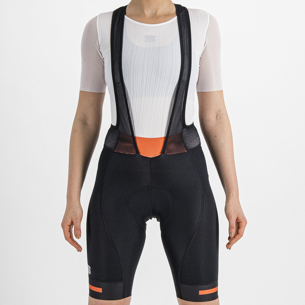 Salopette donna Sportful Classic - Nero arancio - O