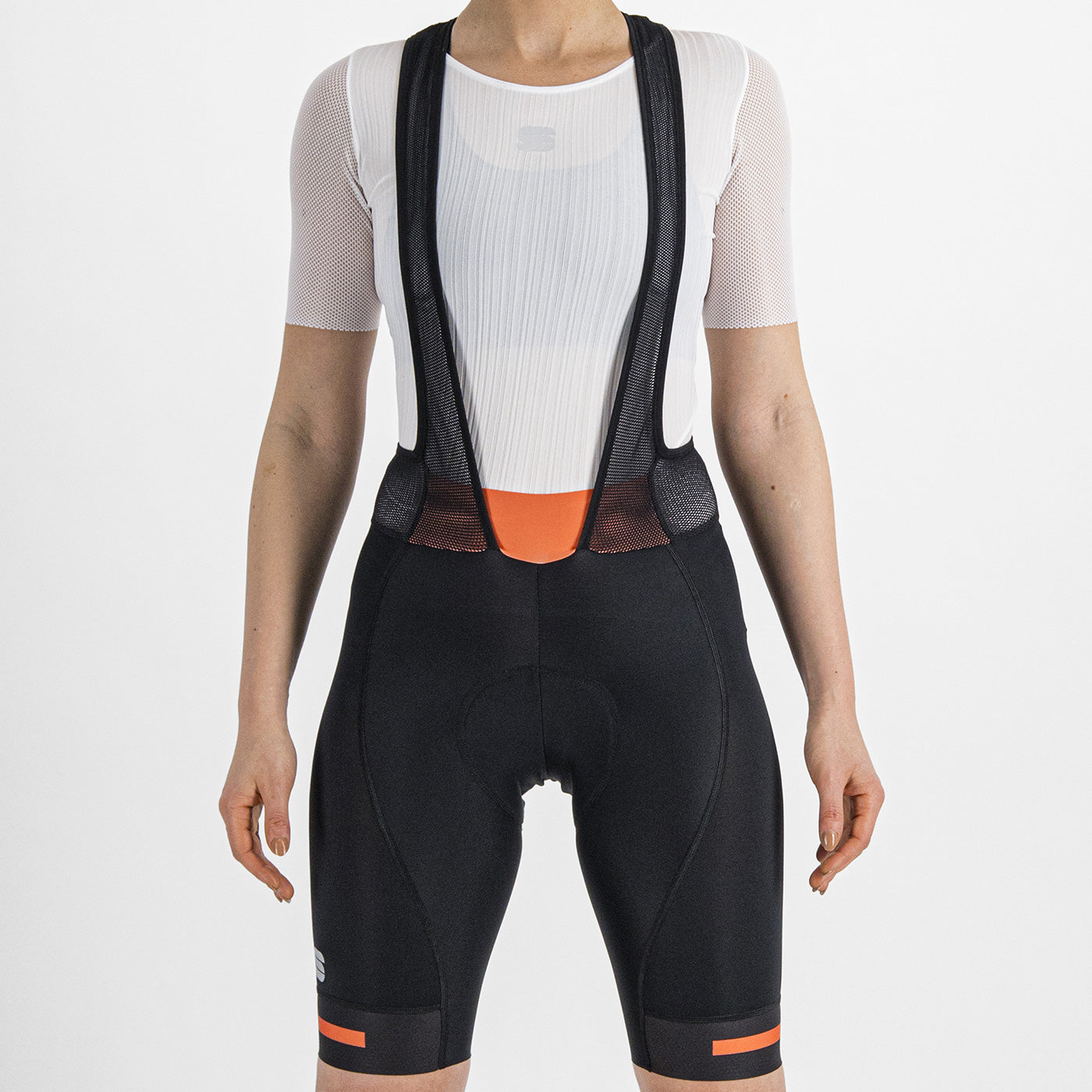 Salopette donna Sportful Classic - Nero arancio - O