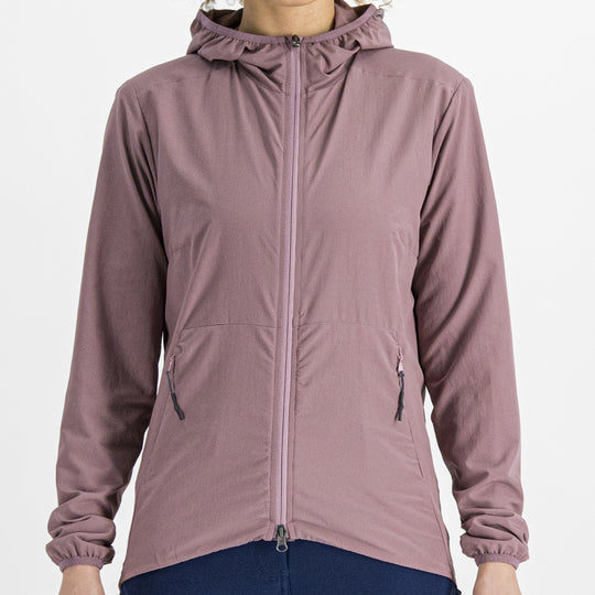 Veste femme Sportful Metro Light - Rose
