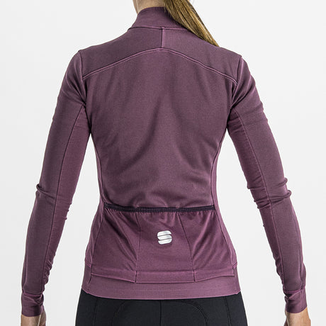 Maglia donna maniche lunghe Sportful Monocrom - Viola - E
