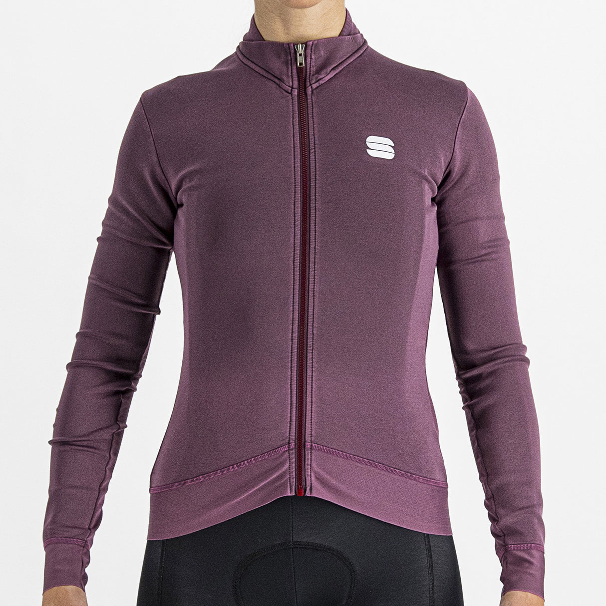 Maglia donna maniche lunghe Sportful Monocrom - Viola - D