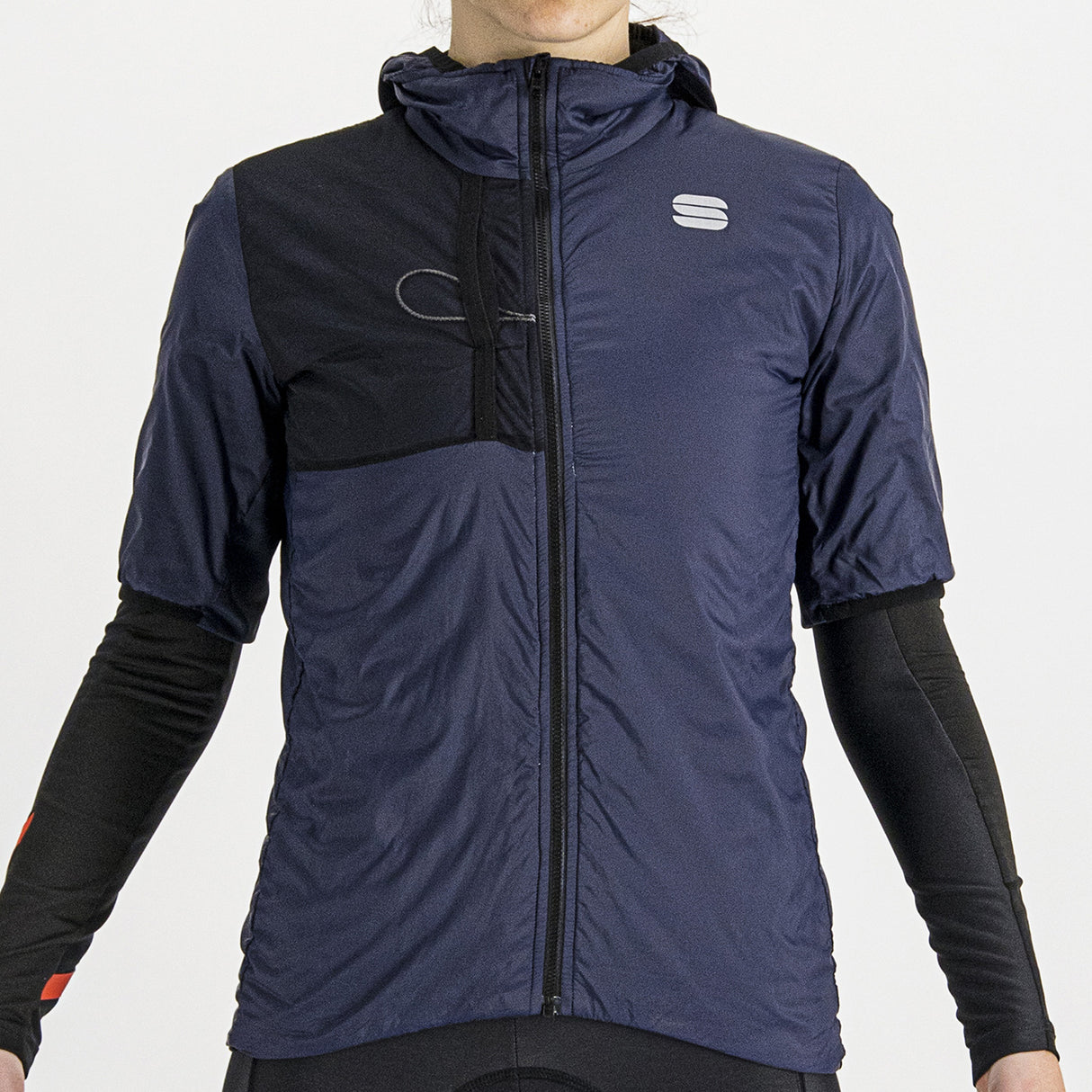 Maglia donna Sportful Supergiara Puffy - Blu - A