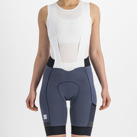 Sportful Supergiara women bib shorts - Blue