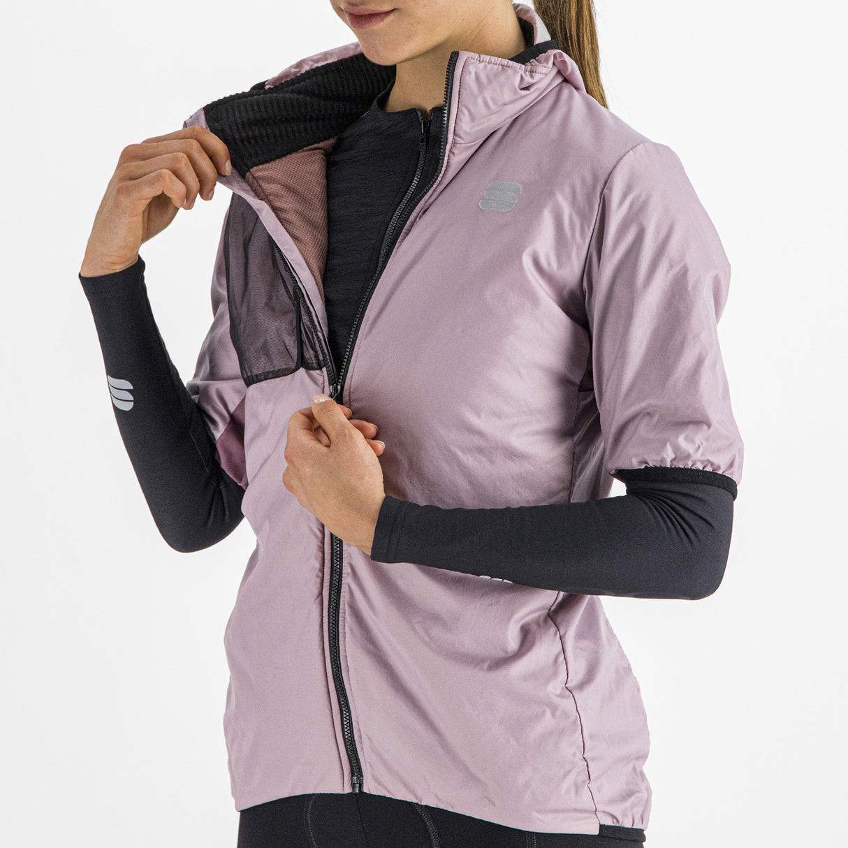 Maglia donna Sportful Supergiara Puffy - Rosa - G