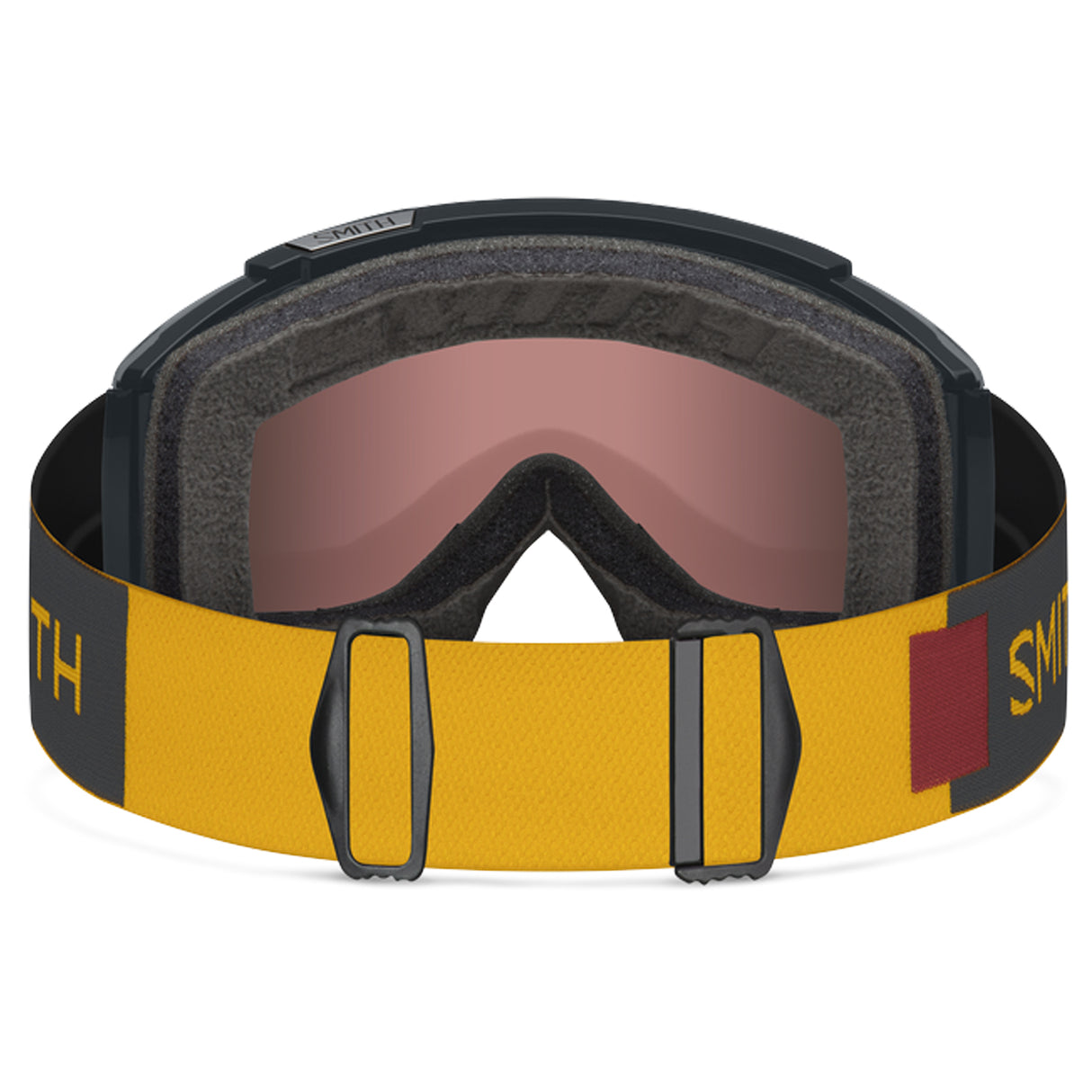 Maschera Smith Squad MTB - Slate ChromaPop Red - D