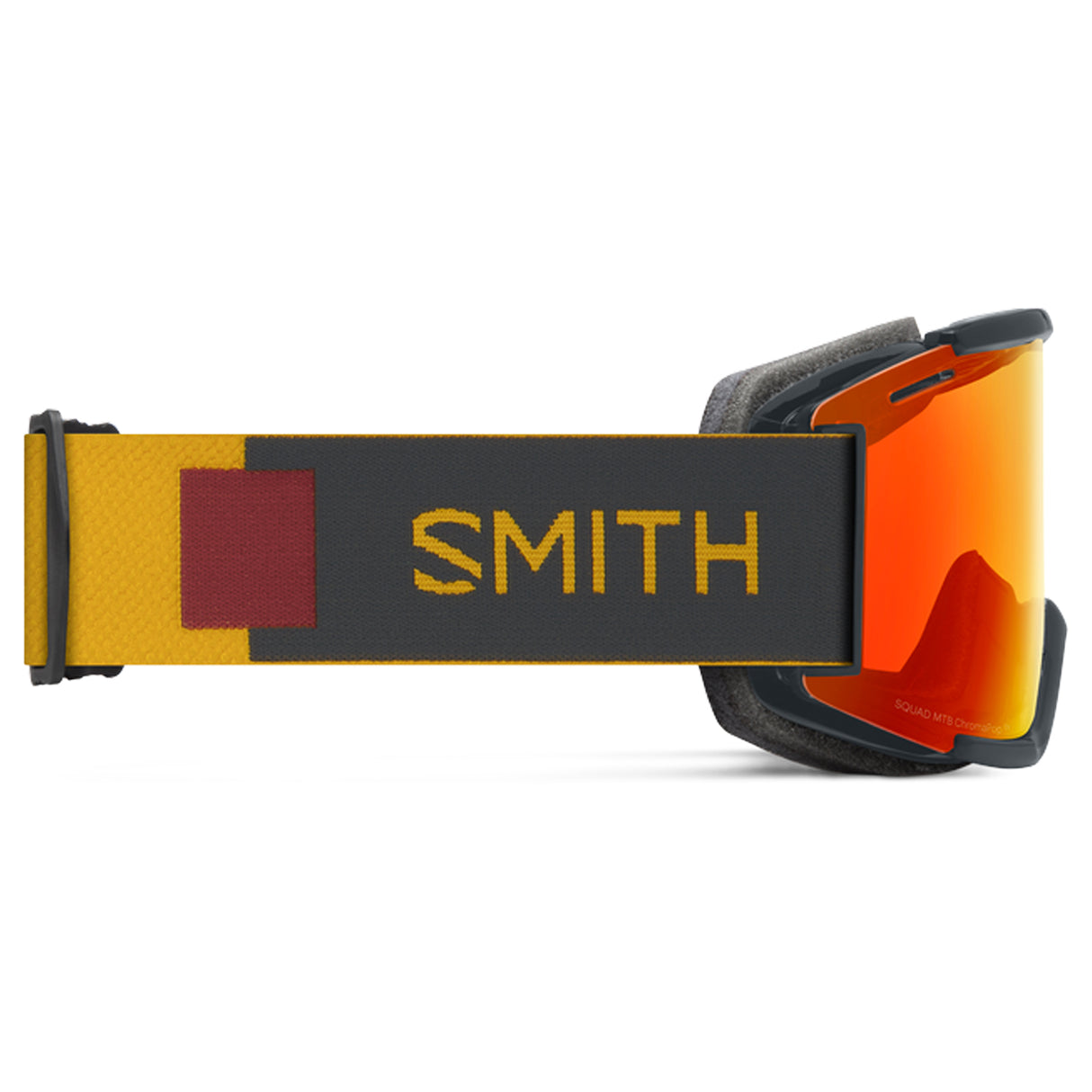 Maschera Smith Squad MTB - Slate ChromaPop Red - C