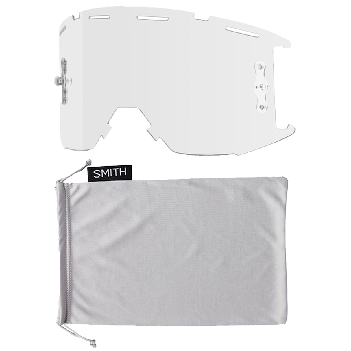 Maschera Smith Squad MTB - Slate ChromaPop Red - E