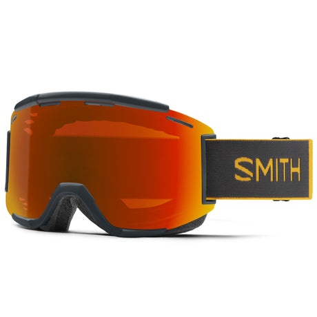 Maschera Smith Squad MTB - Slate ChromaPop Red - Q