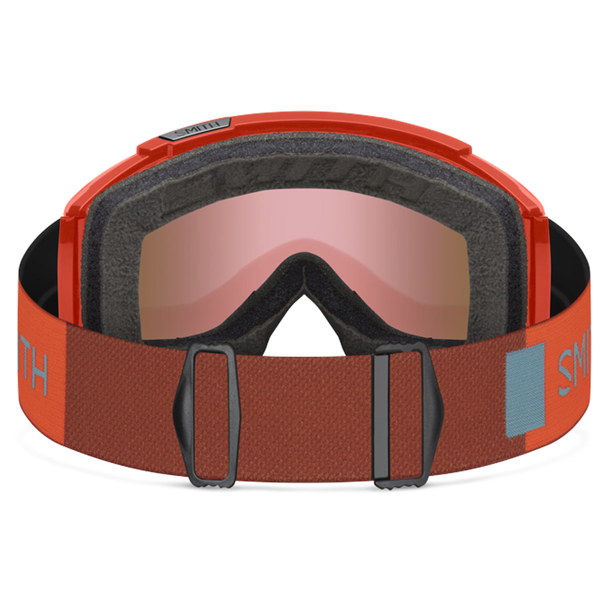 Maschera Smith Squad MTB - Poppy Terra ChromaPop Rose - P