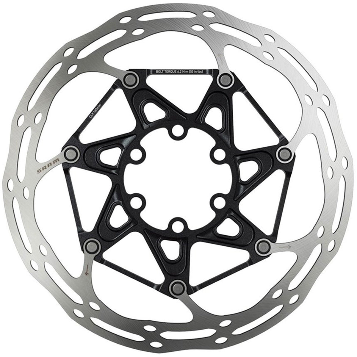 Disco SRAM CenterLine Spider 6 fori - 160mm - L