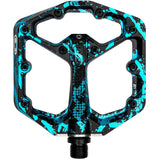 Pedali Crank Brothers Stamp 7 Splatter Small - Nero blu - N