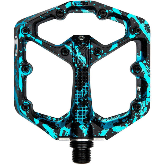 Pédales Crank Brothers Stamp 7 Small - Noir Bleu