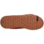 Zapatos Crank Brothers Stamp Lace Flat - Rojo
