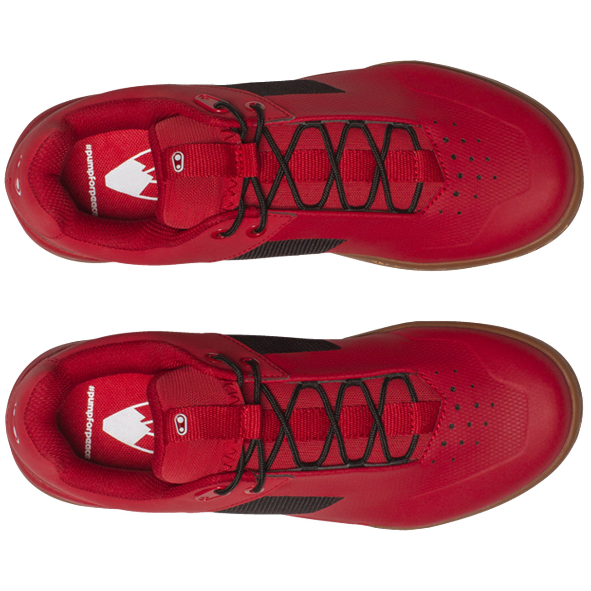 Scarpe Crank Brothers Stamp Lace Flat - Rosso - G
