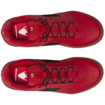 Zapatos Crank Brothers Stamp Lace Flat - Rojo